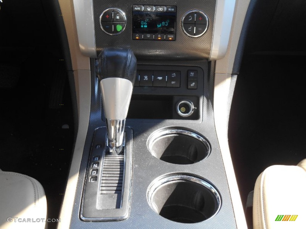 2009 Traverse LTZ AWD - Dark Cherry Metallic / Cashmere/Ebony photo #22