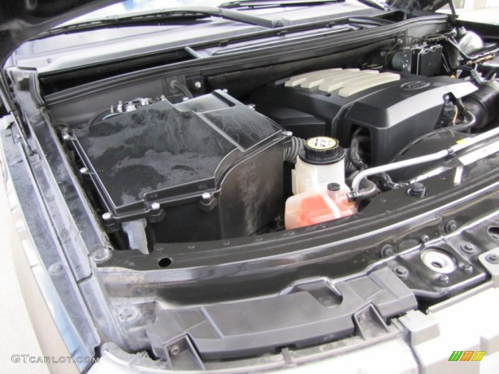2008 Range Rover V8 HSE - Java Black Pearlescent / Sand photo #44