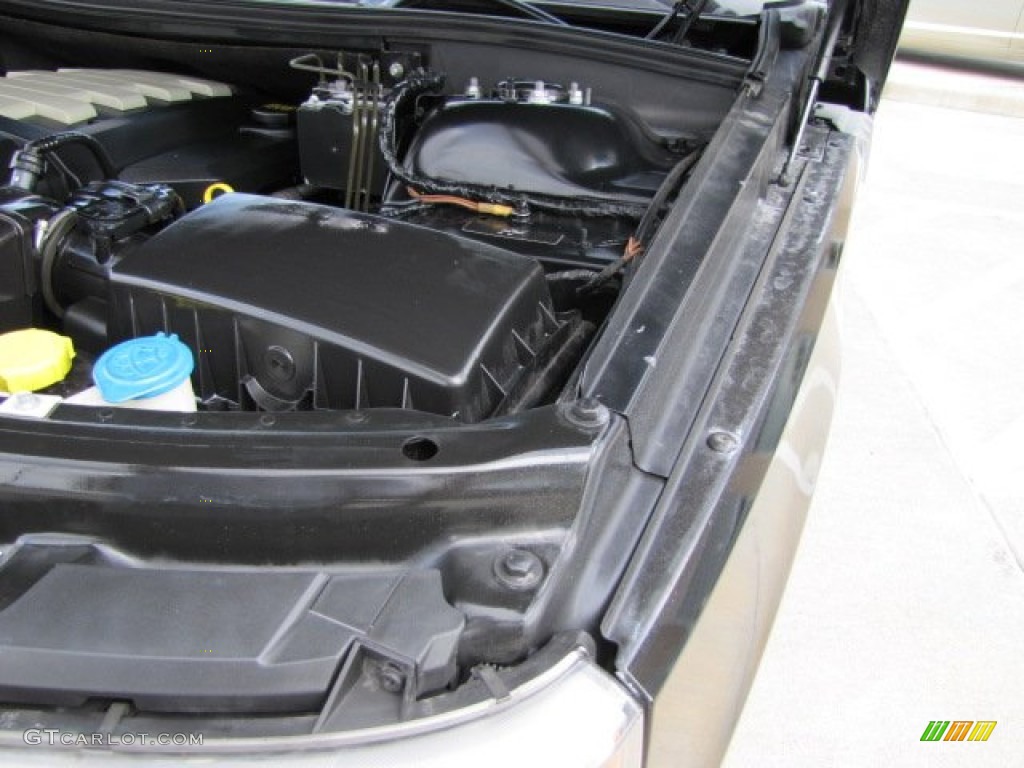 2008 Range Rover V8 HSE - Java Black Pearlescent / Sand photo #46