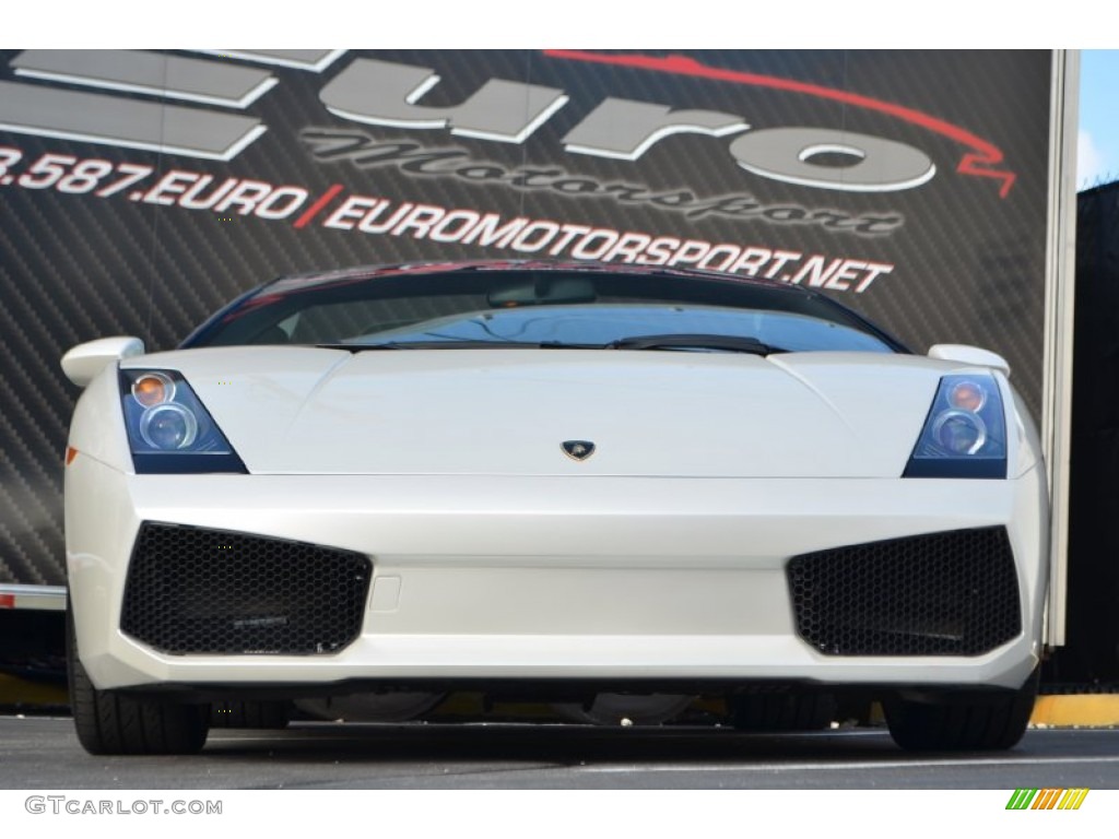 2007 Gallardo Spyder - Balloon White / Nero Perseus photo #12