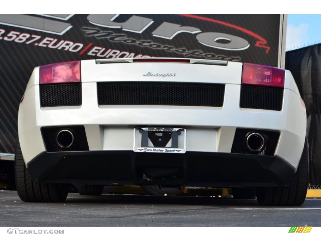 2007 Gallardo Spyder - Balloon White / Nero Perseus photo #21