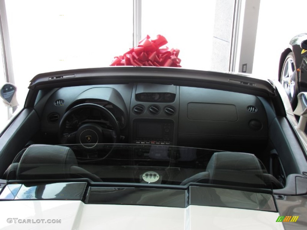2007 Gallardo Spyder - Balloon White / Nero Perseus photo #48