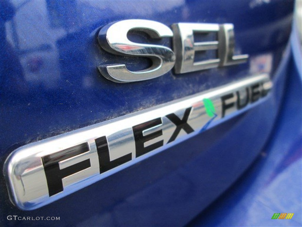 2012 Focus SEL Sedan - Sonic Blue Metallic / Charcoal Black photo #7