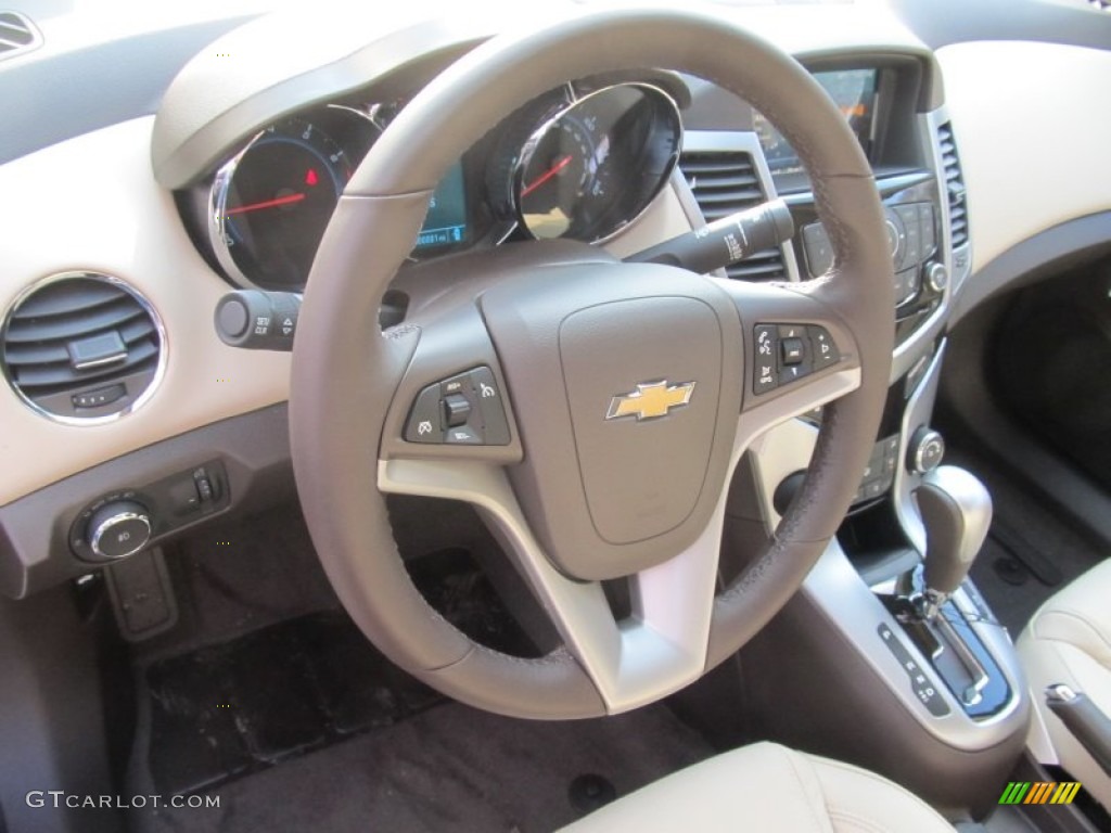 2014 Cruze LT - Atlantis Blue Metallic / Cocoa/Light Neutral photo #13