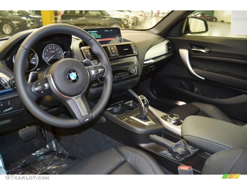 Black Interior 2014 BMW M235i Coupe Photo #90776865