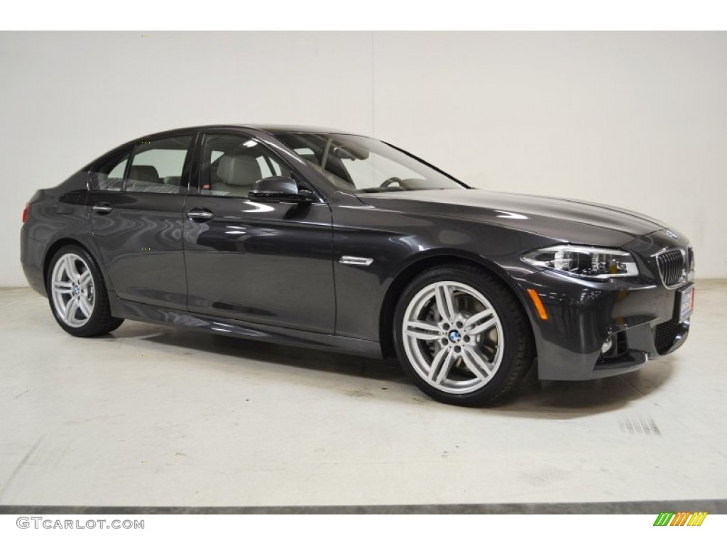 Dark Graphite Metallic 2014 BMW 5 Series 535d Sedan Exterior Photo #90776946