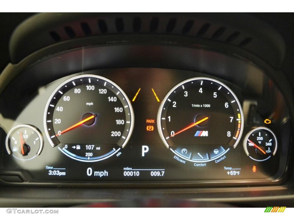 2014 BMW M5 Sedan Gauges Photo #90777210