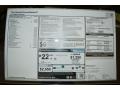 2014 BMW 7 Series 740i Sedan Window Sticker