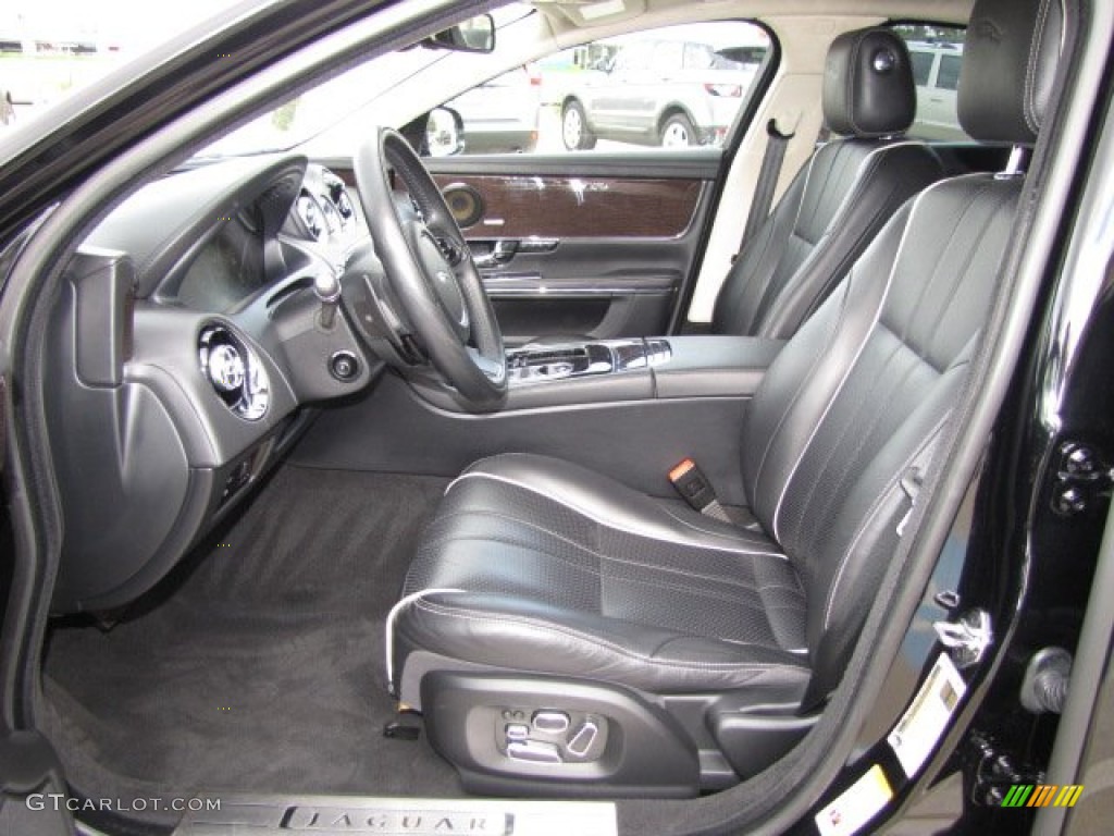 2012 Jaguar XJ XJ Supercharged Front Seat Photos