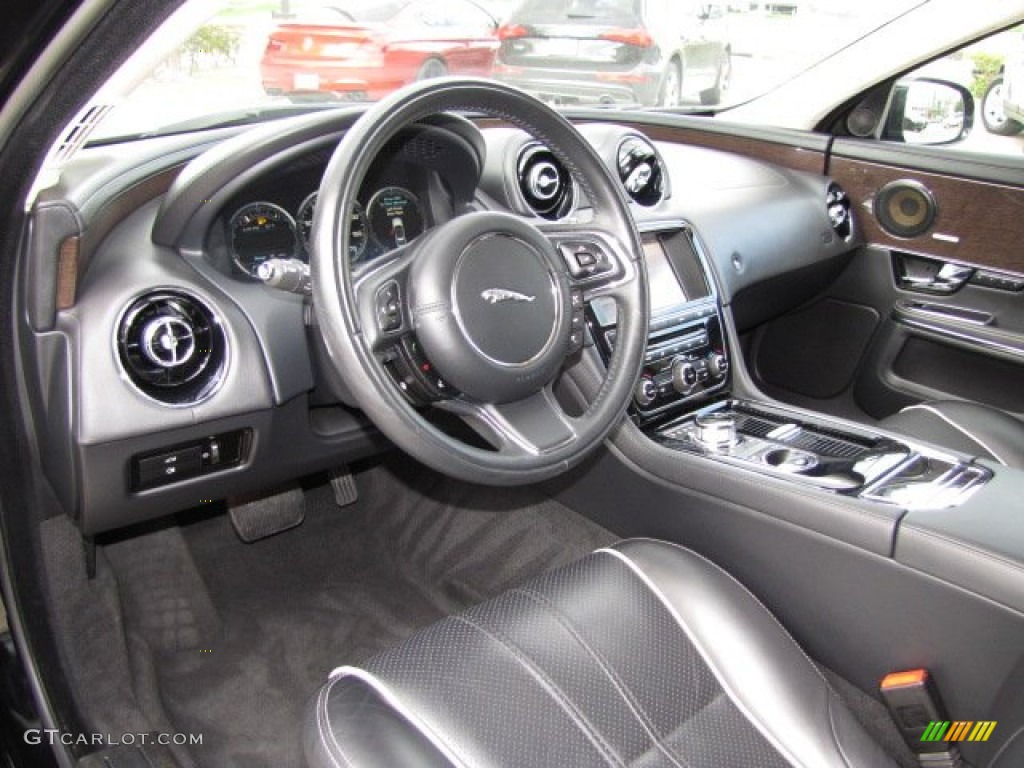 Jet Interior 2012 Jaguar XJ XJ Supercharged Photo #90778002