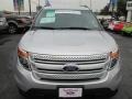 2013 Ingot Silver Metallic Ford Explorer XLT  photo #2