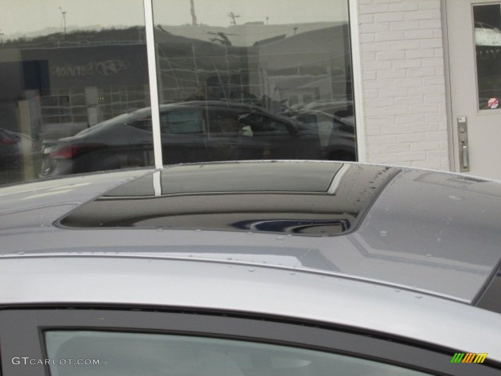 2014 Elantra Sport Sedan - Titanium Gray Metallic / Gray photo #4