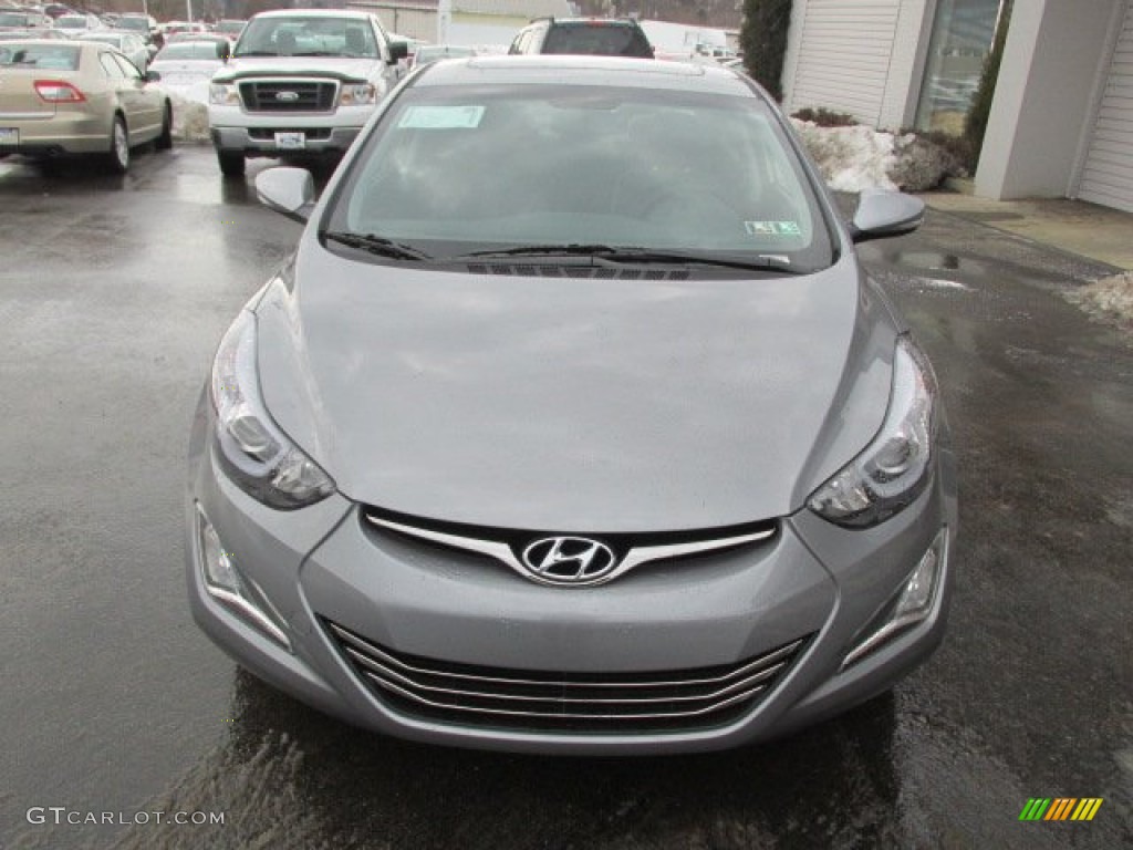 2014 Elantra Sport Sedan - Titanium Gray Metallic / Gray photo #5