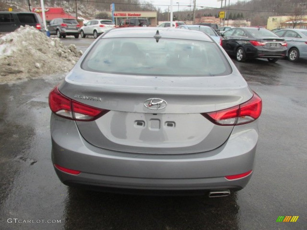 2014 Elantra Sport Sedan - Titanium Gray Metallic / Gray photo #8