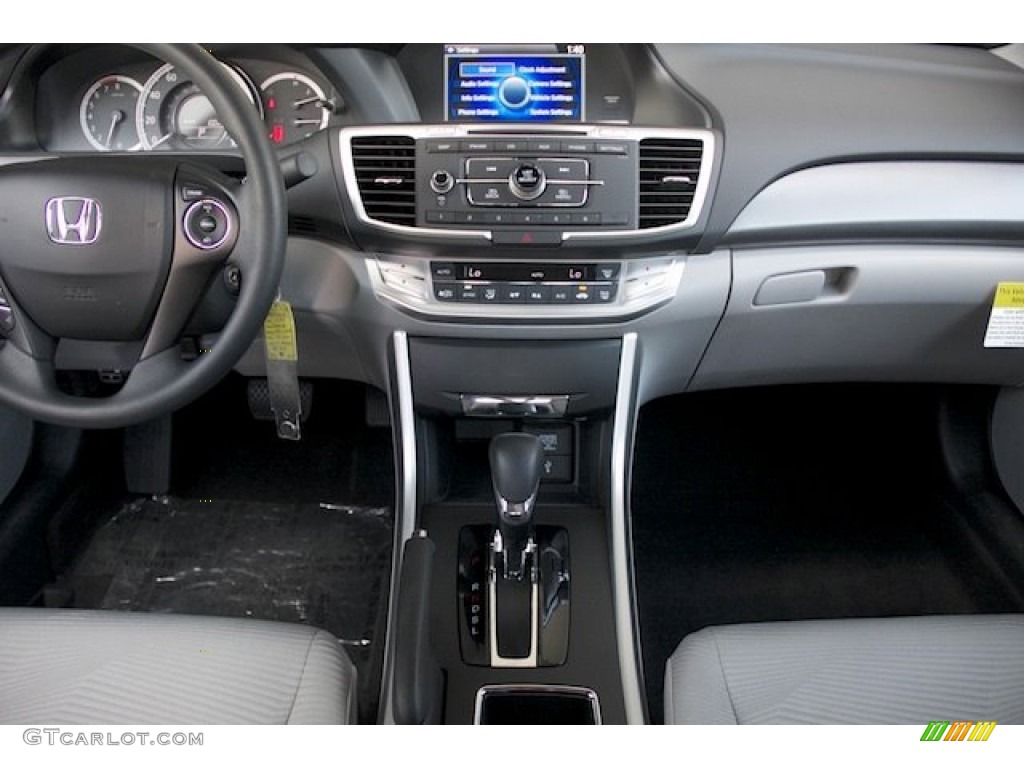 2014 Accord LX Sedan - Obsidian Blue Pearl / Gray photo #13