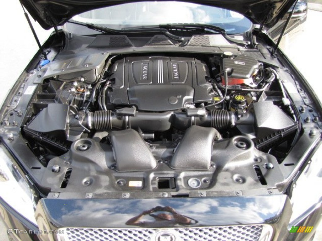 2012 Jaguar XJ XJ Supercharged Engine Photos