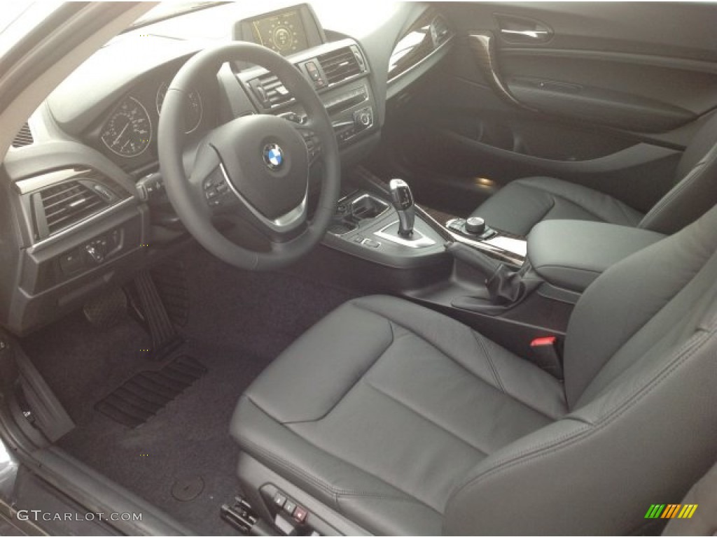 Black Interior 2014 BMW 2 Series 228i Coupe Photo #90779574