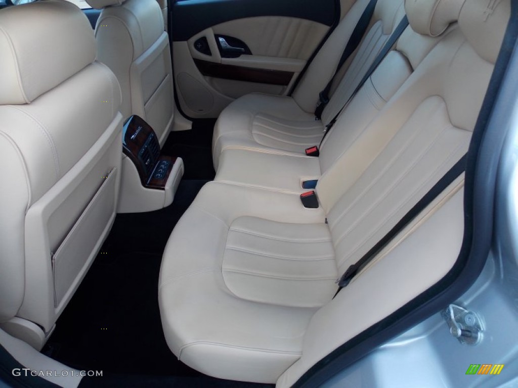 2011 Maserati Quattroporte S Rear Seat Photo #90779682