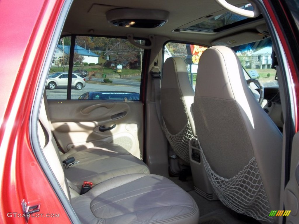 1998 Expedition Eddie Bauer 4x4 - Dark Toreador Red Metallic / Medium Prairie Tan photo #10