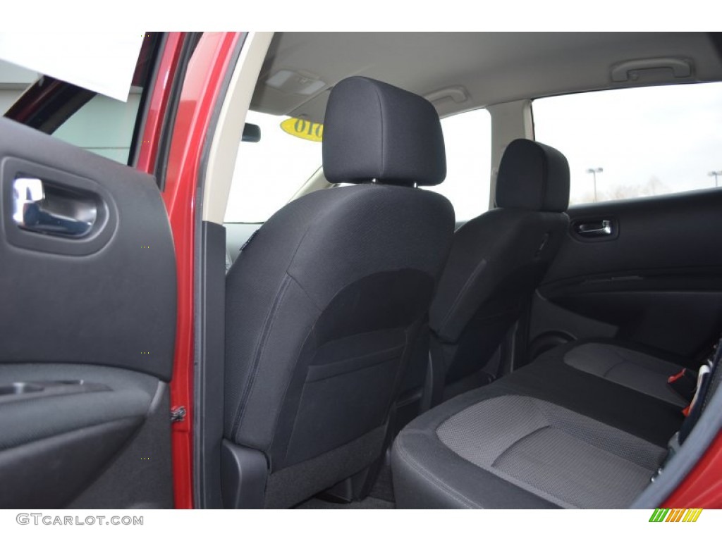 2010 Rogue SL - Venom Red / Black photo #11