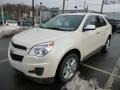 2014 White Diamond Tricoat Chevrolet Equinox LT AWD  photo #7