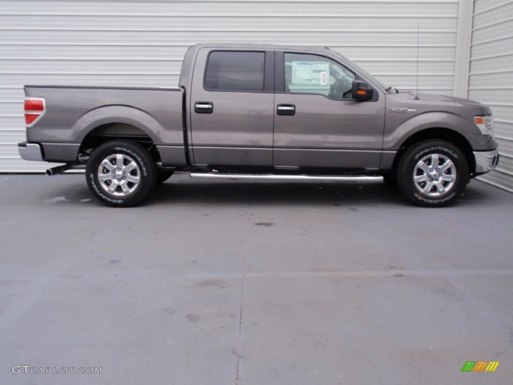 2014 F150 XLT SuperCrew - Sterling Grey / Steel Grey photo #3