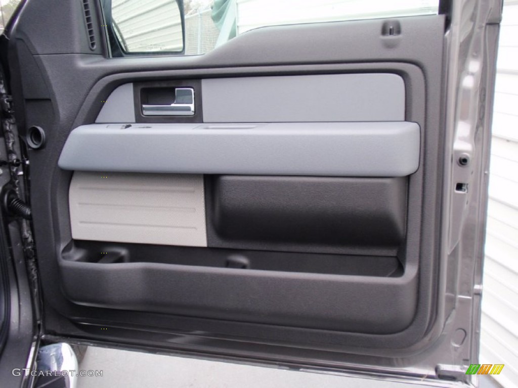 2014 F150 XLT SuperCrew - Sterling Grey / Steel Grey photo #22