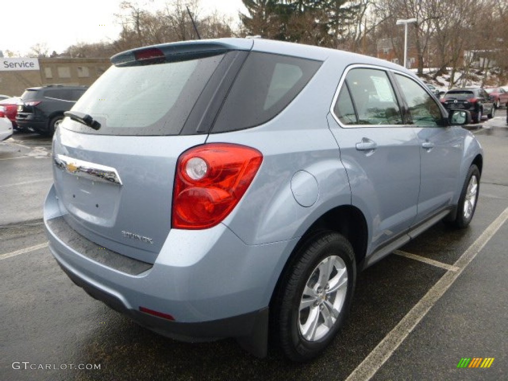 2014 Equinox LS AWD - Silver Topaz Metallic / Jet Black photo #3