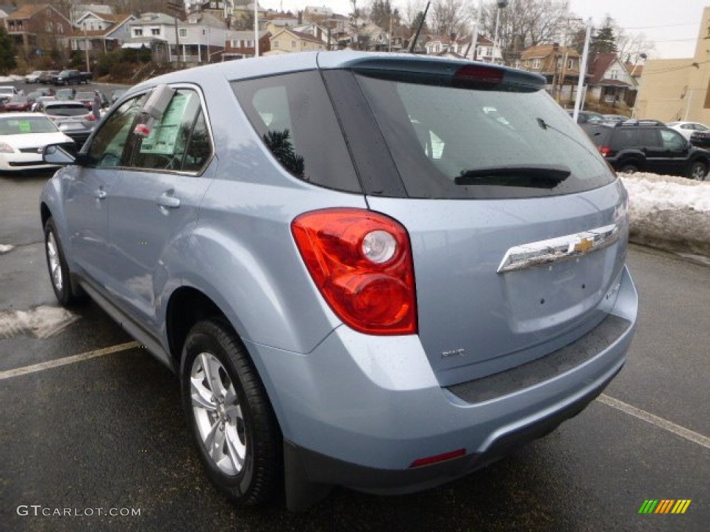 2014 Equinox LS AWD - Silver Topaz Metallic / Jet Black photo #5
