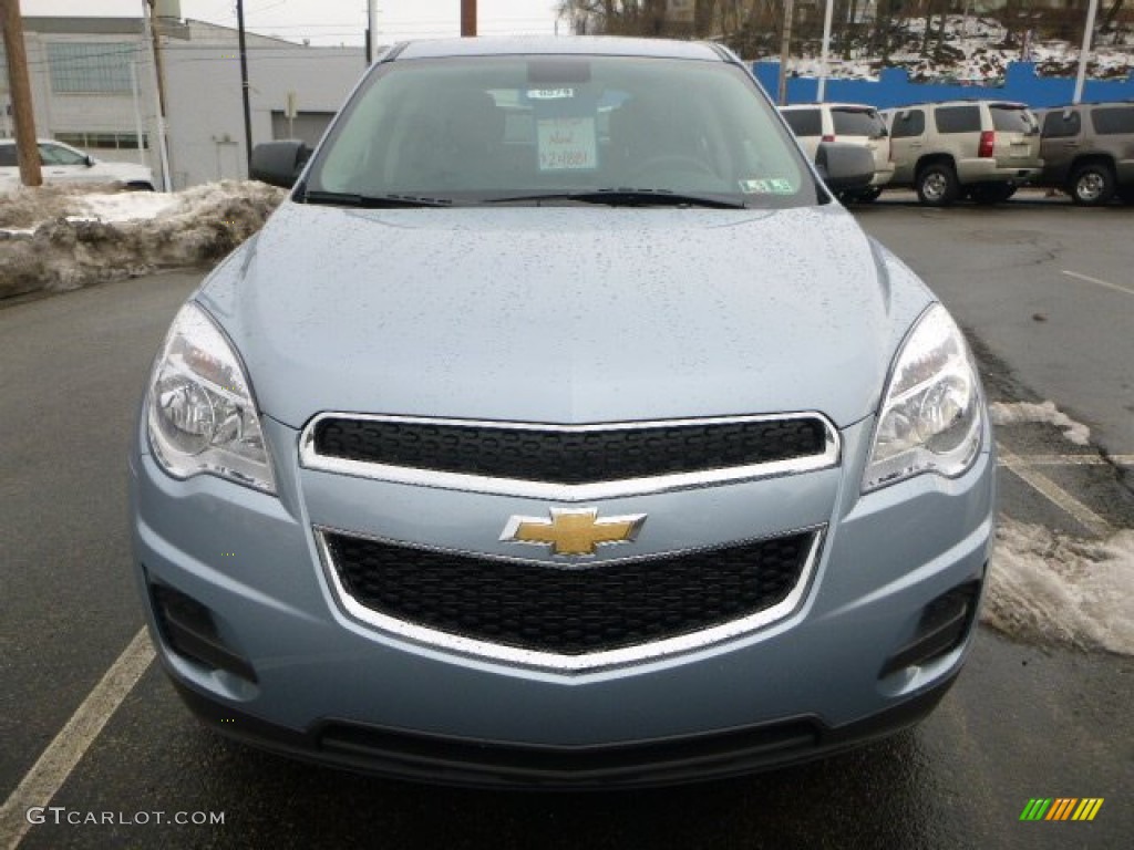 2014 Equinox LS AWD - Silver Topaz Metallic / Jet Black photo #8