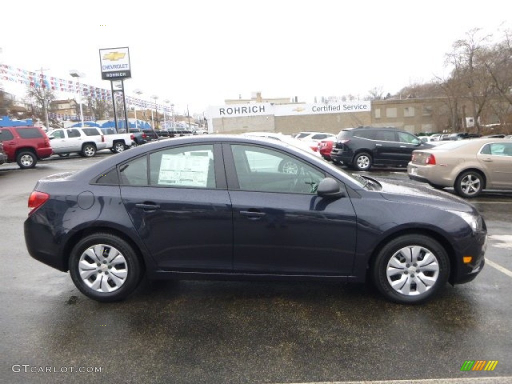 2014 Cruze LS - Blue Ray Metallic / Jet Black/Medium Titanium photo #2