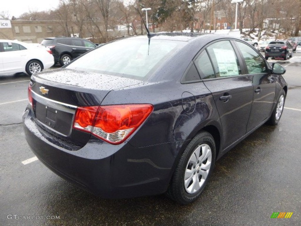 2014 Cruze LS - Blue Ray Metallic / Jet Black/Medium Titanium photo #3
