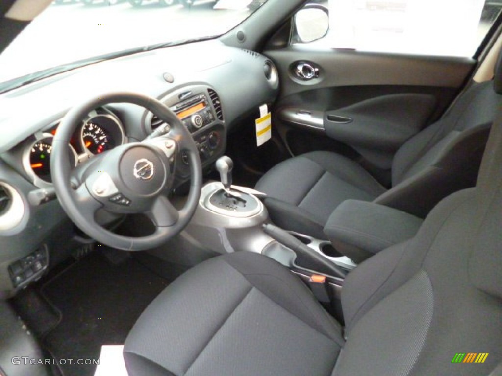 Black Interior 2014 Nissan Juke S AWD Photo #90785175