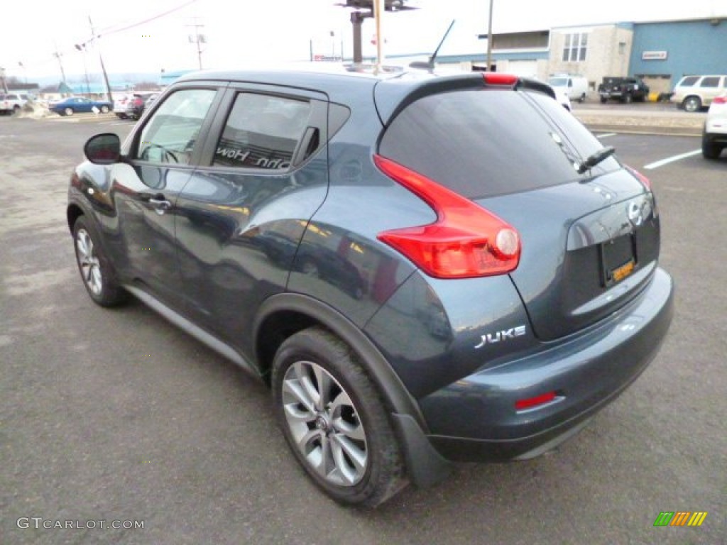 2014 Juke SV AWD - Graphite Blue / Black photo #5