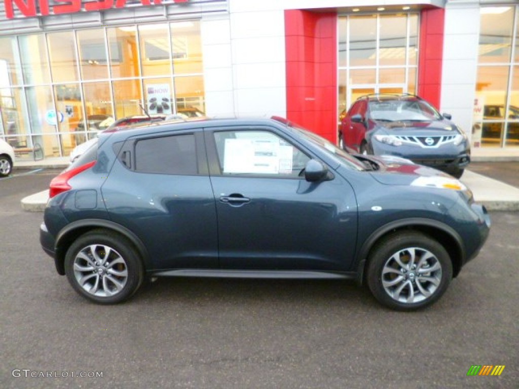Graphite Blue 2014 Nissan Juke SV AWD Exterior Photo #90785313