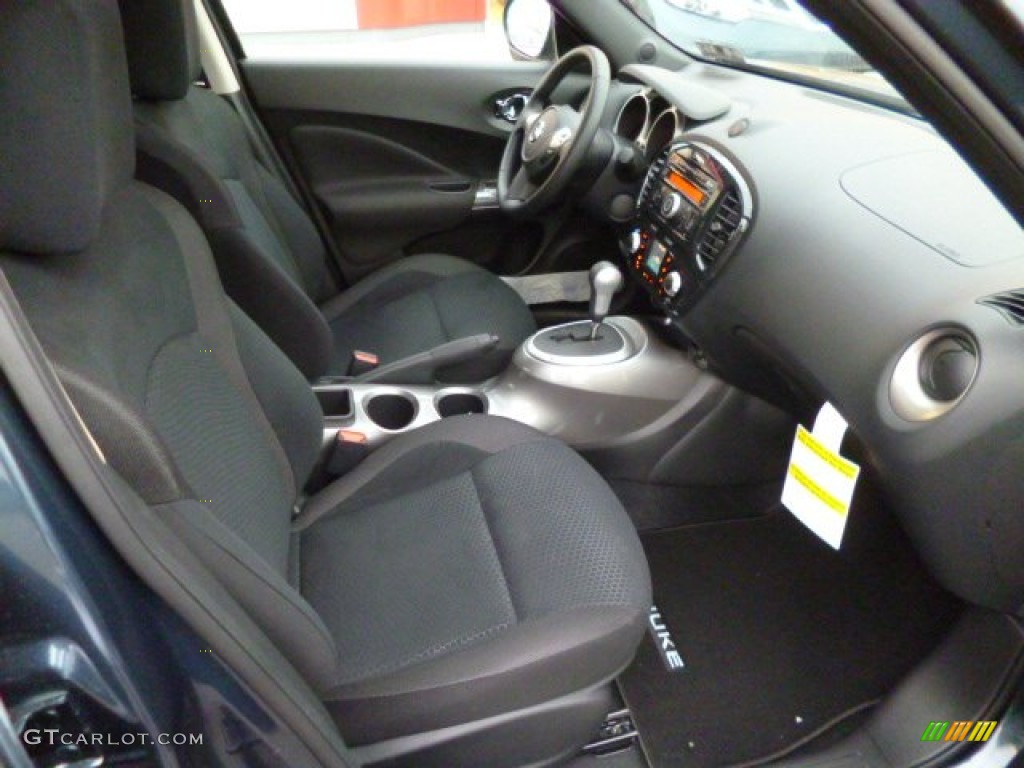 2014 Juke SV AWD - Graphite Blue / Black photo #10