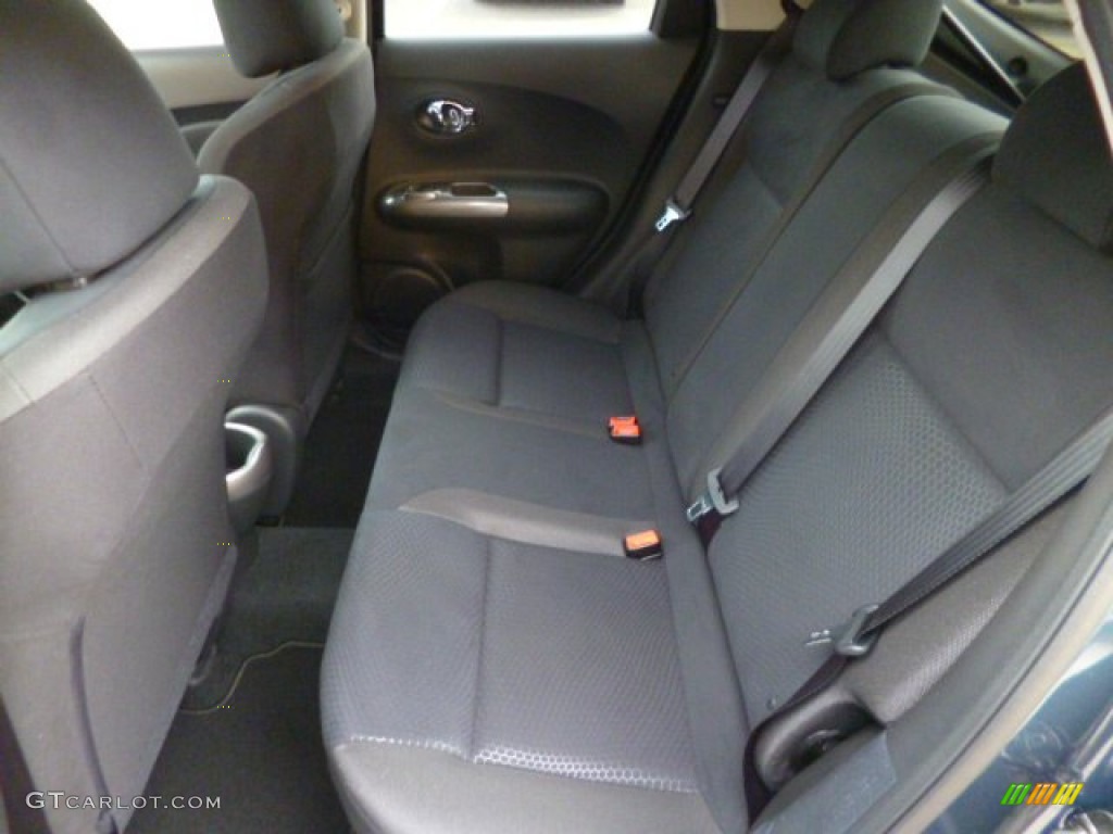 2014 Juke SV AWD - Graphite Blue / Black photo #14