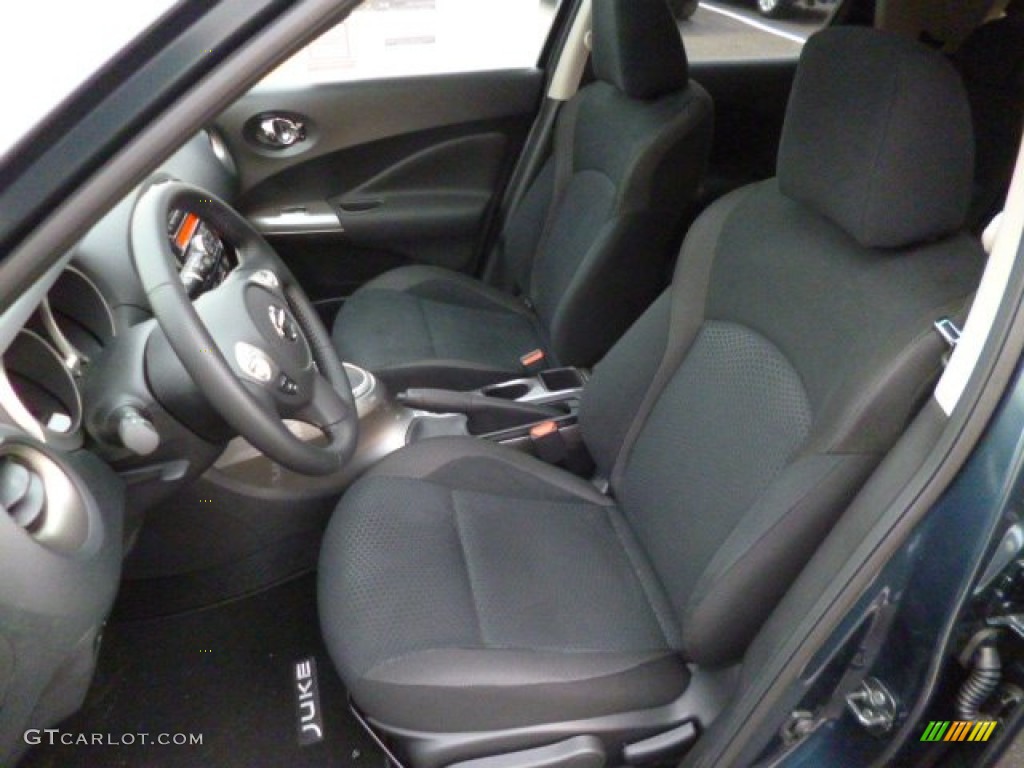 2014 Juke SV AWD - Graphite Blue / Black photo #16