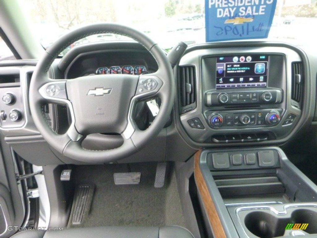 2014 Silverado 1500 LTZ Crew Cab 4x4 - Silver Ice Metallic / Jet Black photo #12