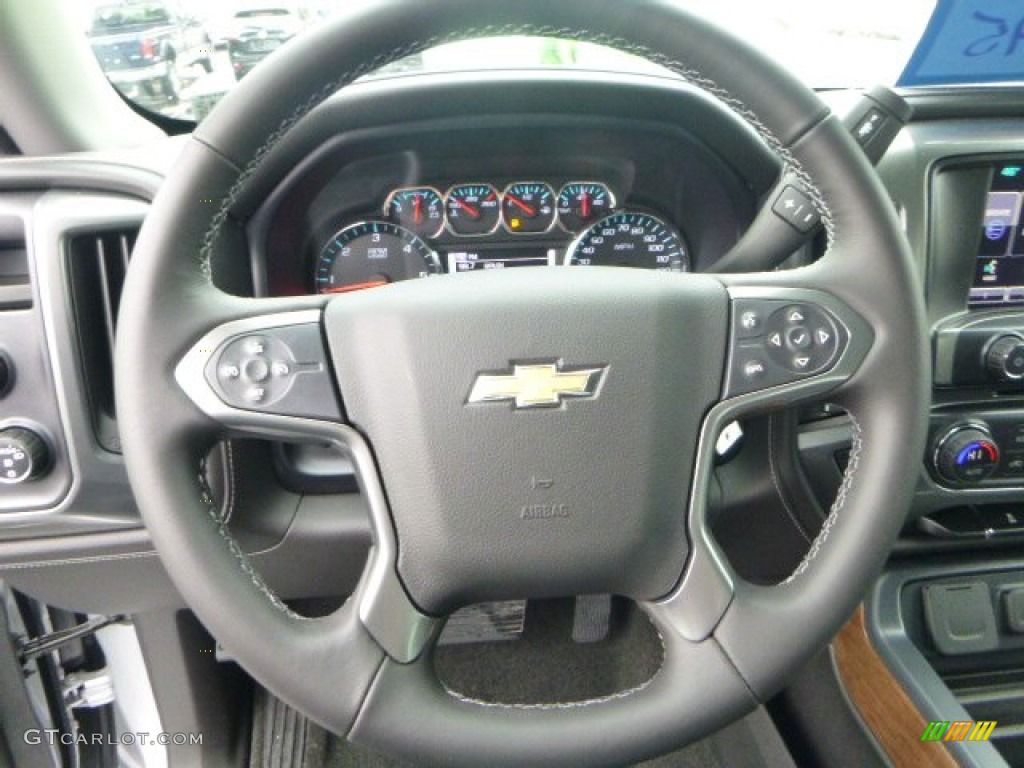 2014 Silverado 1500 LTZ Crew Cab 4x4 - Silver Ice Metallic / Jet Black photo #16