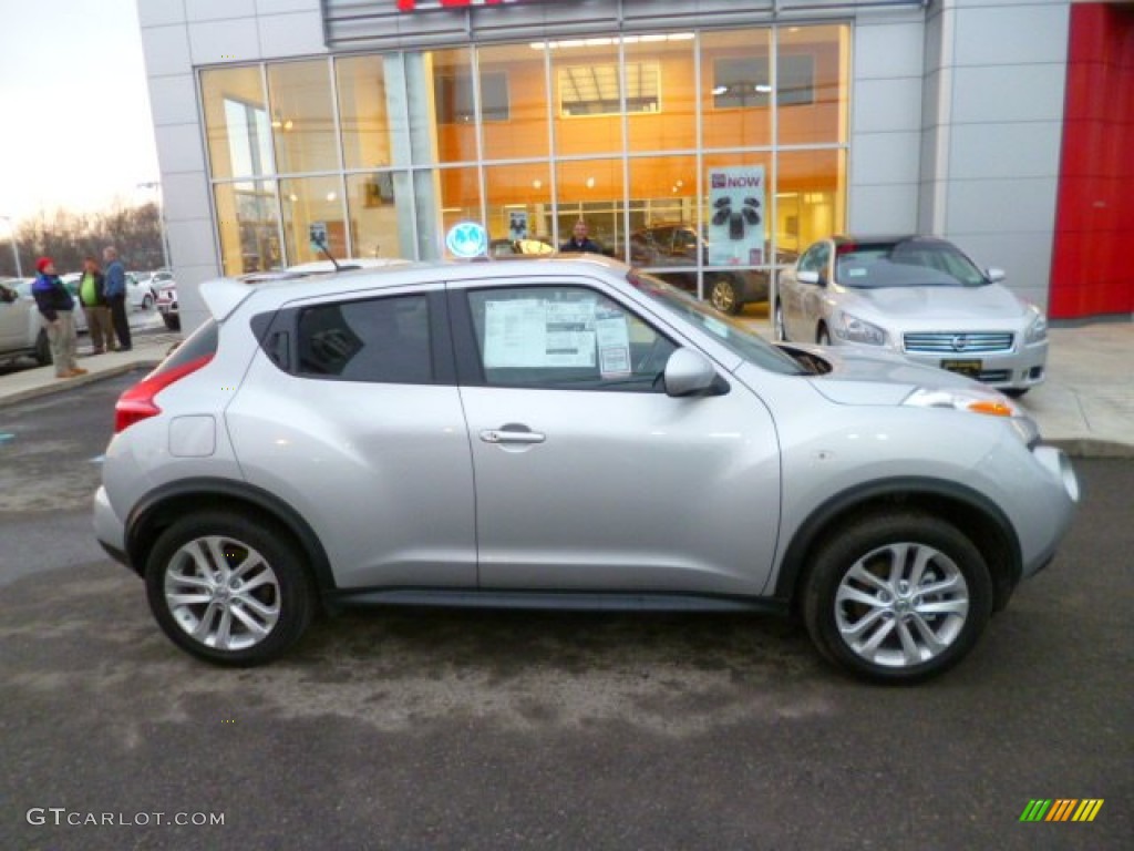 Brilliant Silver 2014 Nissan Juke SL AWD Exterior Photo #90786027