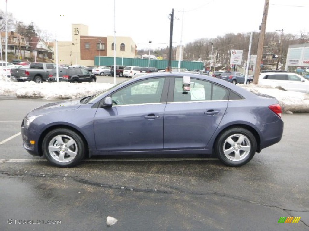 2014 Cruze LT - Atlantis Blue Metallic / Jet Black photo #6