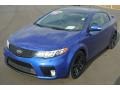 2010 Corsa Blue Kia Forte Koup SX  photo #2