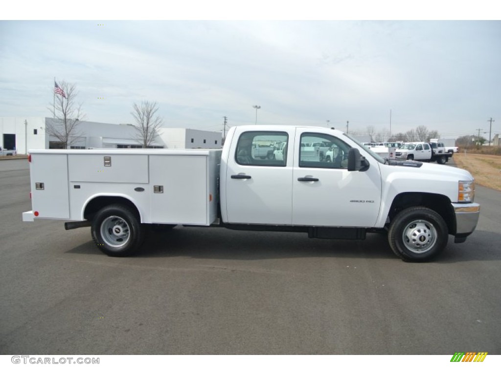2014 Chevrolet Silverado 3500HD WT Crew Cab Utility Truck Exterior Photos