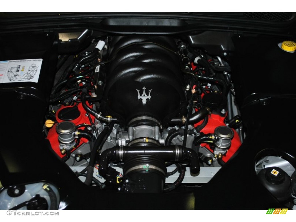2012 Maserati GranTurismo S Automatic 4.7 Liter DOHC 32-Valve VVT V8 Engine Photo #90788139
