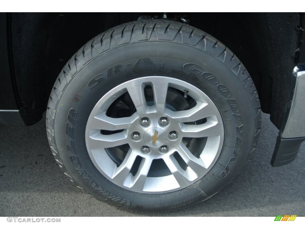 2014 Silverado 1500 LT Crew Cab - Black / Cocoa/Dune photo #18