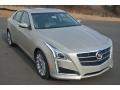 Silver Coast Metallic 2014 Cadillac CTS Luxury Sedan Exterior