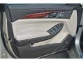 Light Platinum/Jet Black 2014 Cadillac CTS Luxury Sedan Door Panel