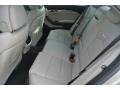 2014 Cadillac CTS Light Platinum/Jet Black Interior Rear Seat Photo