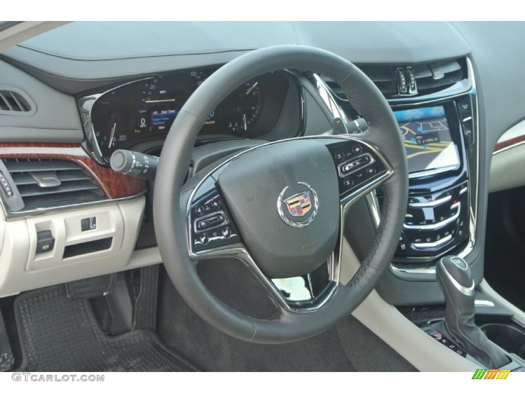 2014 CTS Luxury Sedan - Silver Coast Metallic / Light Platinum/Jet Black photo #23